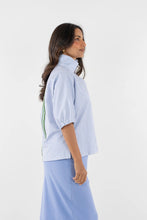 Poppy Top, Grapemist Stripe