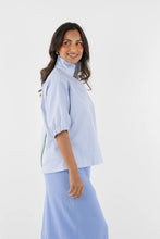 Poppy Top, Grapemist Stripe