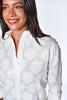 White on White Button Up Shirtdress