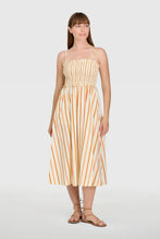 Smocked Dress, Dunmore Stripes