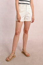 White Denim Shorts