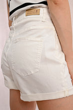White Denim Shorts