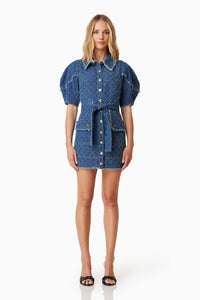 Cora Denim Day Dress