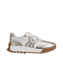 Langley Sneaker, Off White/Molten Gold