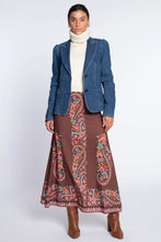 Anita Skirt, Scroll/Brown