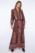 Anita Skirt, Scroll/Brown