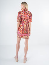 Poppy Dress, Tribal Palm