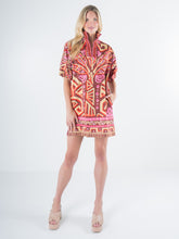 Poppy Dress, Tribal Palm