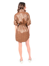 Palmer Dress, French Gold Tweed