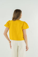 Isabella Top, Golden Hour Linen