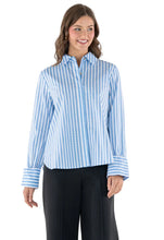 Classic Oxford, French Blue Stripe