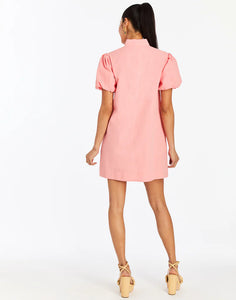 Elliana Mini Dress, Watermelon Pink
