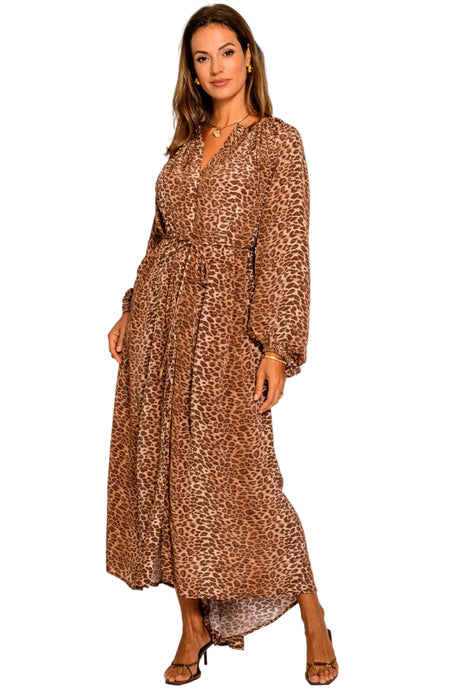 Estelle Dress, Leopard