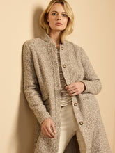 Sherpa Tweed Knit Topcoat
