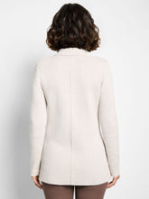 Elegant Knit Blazer, Sugar Cookie