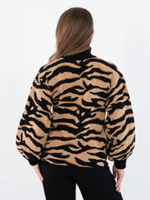 Lolli Sweater, Tiger Jacquard