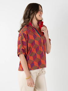 Poppy Top, Vintage Monogram