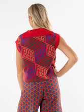 Poppy Pullover Vest, Vintage Monogram