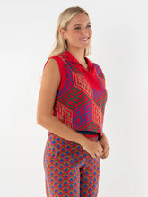 Poppy Pullover Vest, Vintage Monogram