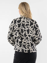 Long Sleeve Poppy Top, Boot Novelty Jacquard