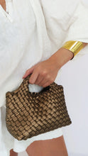 Maggie Mini Tote, Bronze