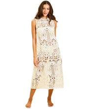 Farfalle Crochet Midi Coverup Dress