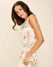 Farfalle Crochet Midi Coverup Dress
