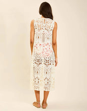 Farfalle Crochet Midi Coverup Dress