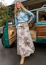 Maple Field and Feather Brady Wrap Maxi Skirt