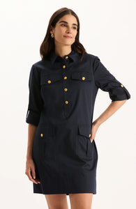 Rory Cotton Shirtdress