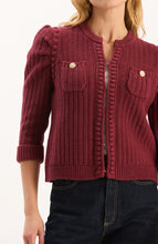 Liza Cotton Blend Knit Jacket