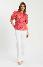 Jenna Peachy Floral Top