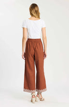 Gianna Linen Embroidered Pant