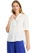 Tommy Linen Shirt, White