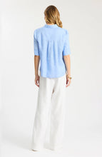 Tommy Linen Shirt, Vista Blue