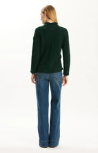 Gracie Cashmere Basketweave Sweater, Ponderosa Pine