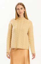 Edie Charmeuse Skirt, Champagne