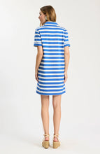 Toni Knit Striped Polo Dress