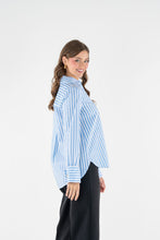 Classic Oxford, French Blue Stripe