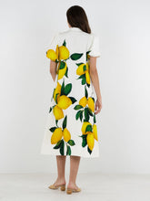 Hampton Dress, Limone Linen