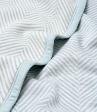 Harborview Herringbone Sky Blanket
