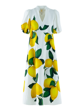 Hampton Dress, Limone Linen