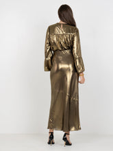 Bias Skirt, Liquid Gold