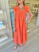 Indino Maxi Dress, Orange