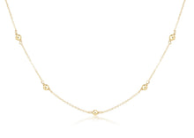 17" Choker Simplicity Chain Gold, Classic Gold 4mm