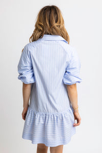 Ana Stripe Poplin Dress