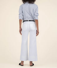Meg High Rise Wide Leg Pin Tuck Jean, Optic White