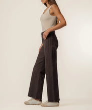 Meg High Rise Wide Leg Jean, Chocolate