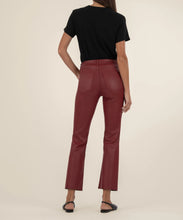 Kelsey High Rise Ankle Flare Jean 27" Inseam, Red