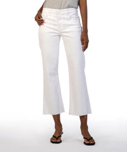 Kelsey High Rise Ankle Flare Jean, Optic White